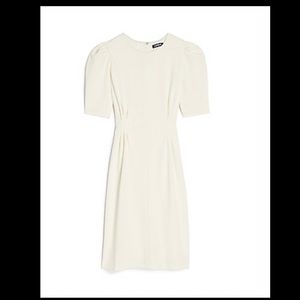 EXPRESS Puff Sleeve Sheath Dress - SIZE : XS